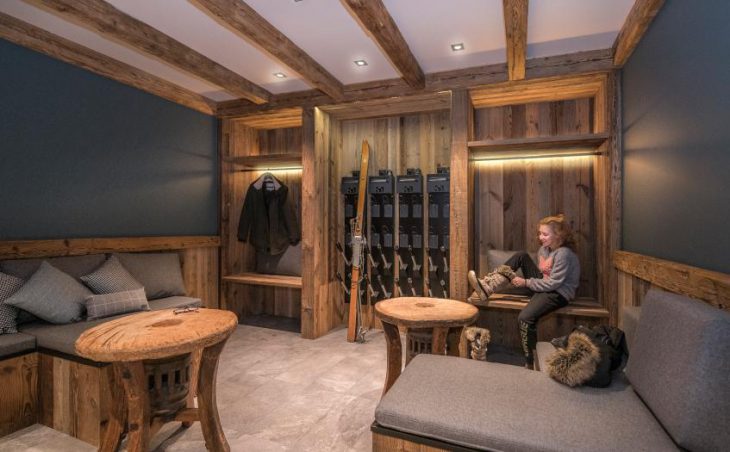 Chalet O Valala, Val d'Isere, Ski Room